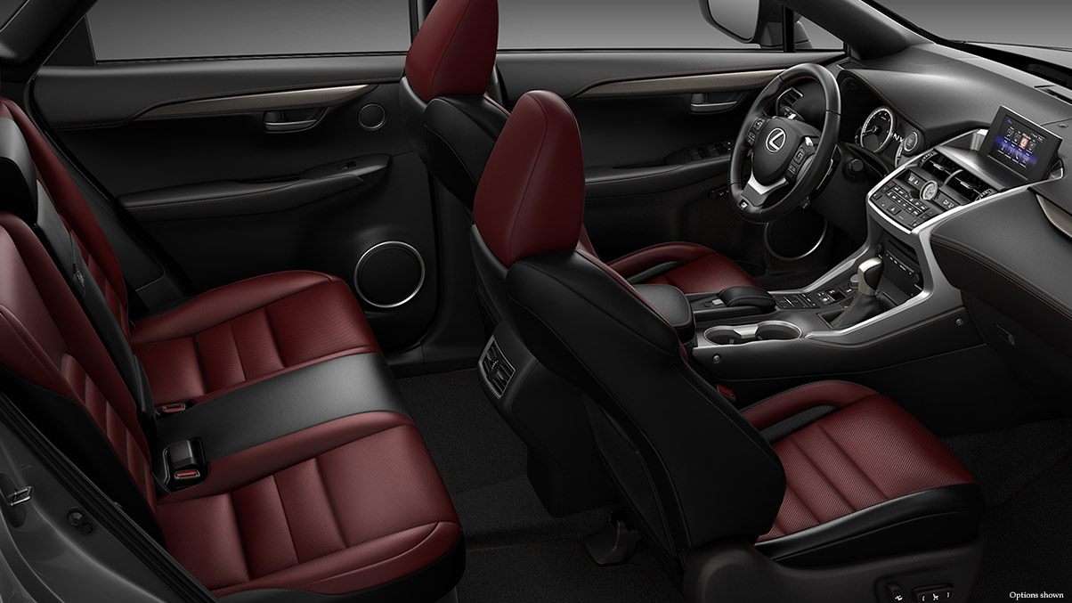 2015 Lexus Nx 200t Fsport Rioja Red Nuluxe Trim Interior